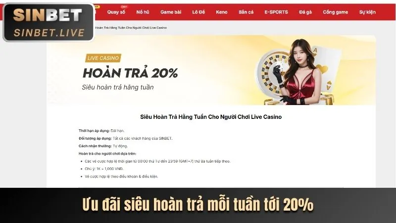 Hoàn trả thể thao và casino ku777 win